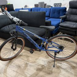 HILAND - Vortex 26" Mountain Bike - Shimano 21-Speed - Front Suspension - Beginner Friendly MTB for Trails - Blue 