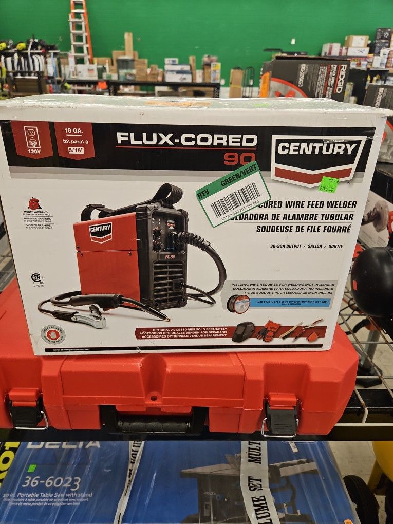 Century 90 flux Cored welder