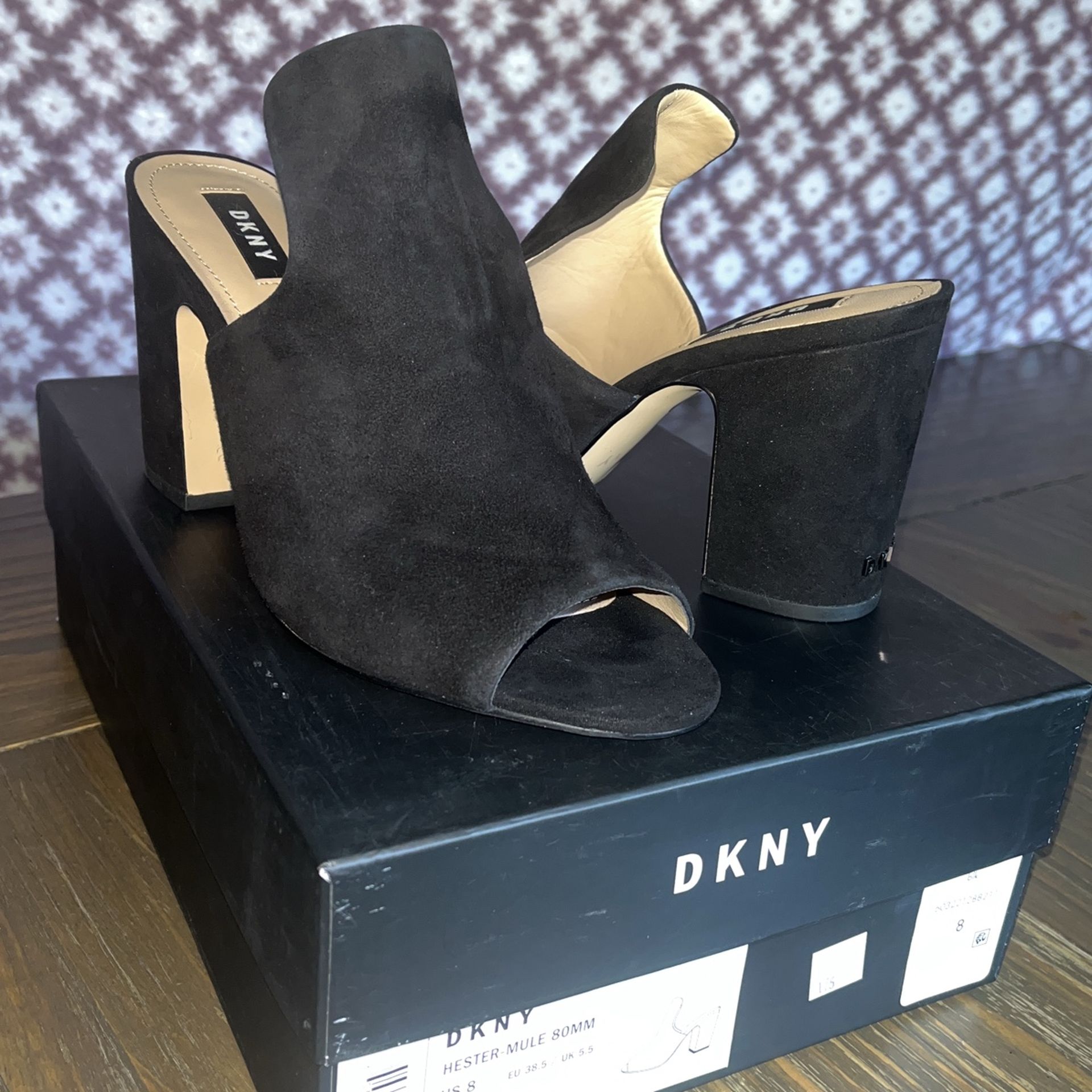 DKNY HESTER-MULE BOOTIE/ HEELS/SHOES