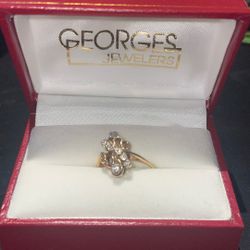 Gold And Diamond Ring Dm Your Offers 
