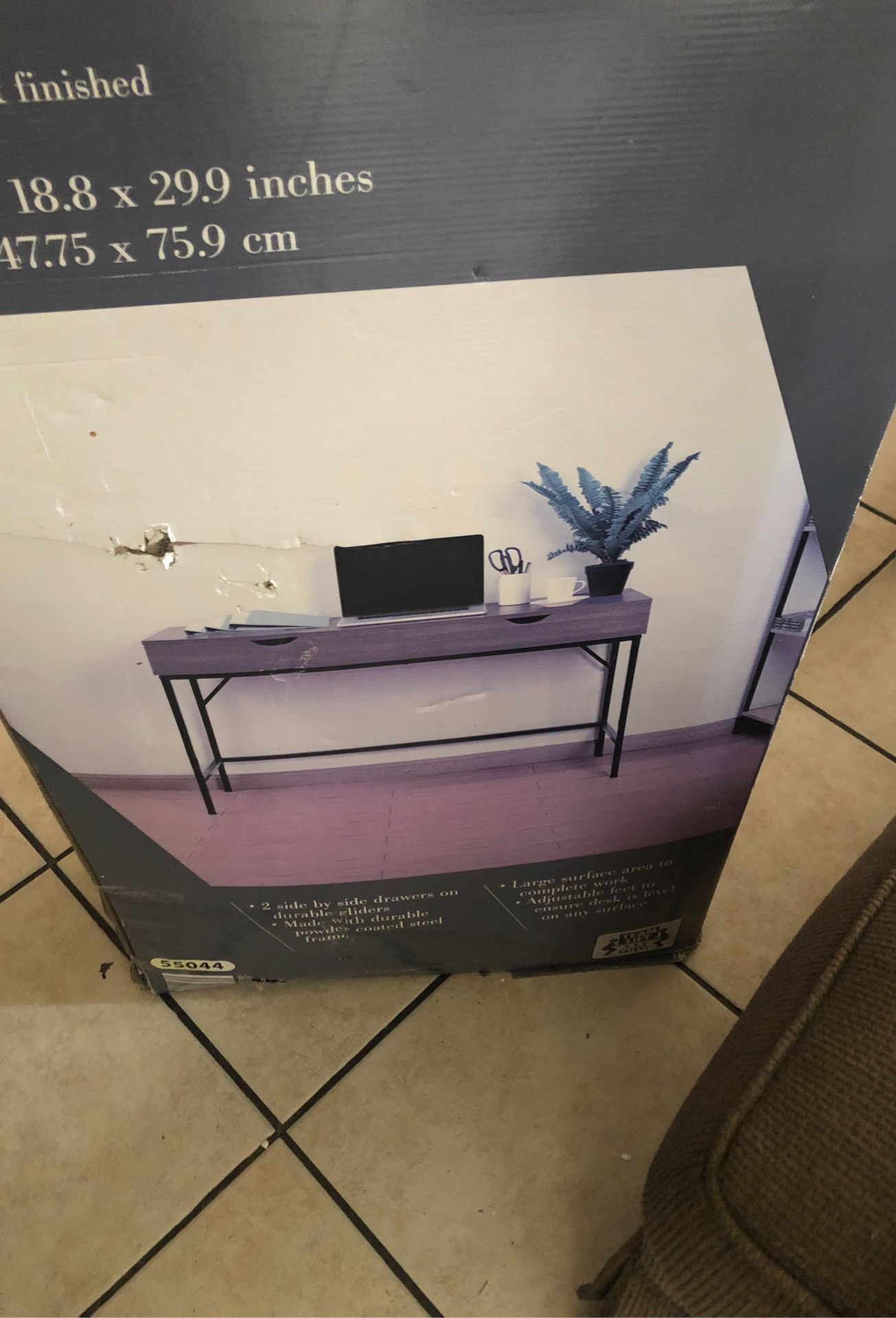 Sohl Furniture. Escritorio estilo vintage.