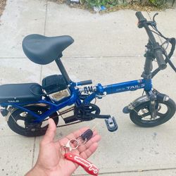 Citi 14 Tail G Electric Bike “FAST” !!! Long Range 2 Seats 