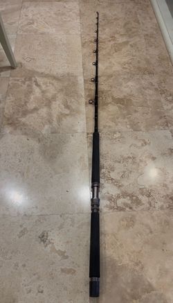 Seeker G6465 HX Black Steel Fishing Rod