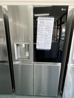 LG 27 Cubic Side By Side Refrigerator