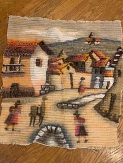 Peruvian textile decor