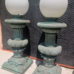 Antique Brass Outdoor Lights 