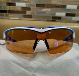 NEW! Tifosi Optics Talos sport sunglasses. w/ Clear & Orange/Copper shields