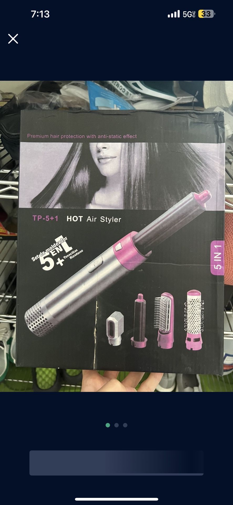 5 IN 1 ELECTRIC HAIR BRUSH