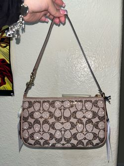 Coach crystal plaza purse