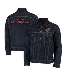 Arizona Cardinals Levi Strauss Denim Jacket