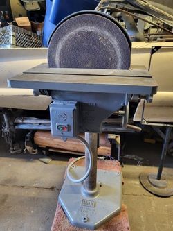 Max Universal 16" Disc Sander & Grinder Three Phase Motor 220volt