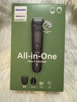 Philips Norelco All-in-One 3000 Series 13 in 1 Trimmer, Beard Styler & Men's Hair Clipper