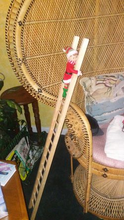 Ladder with Elf