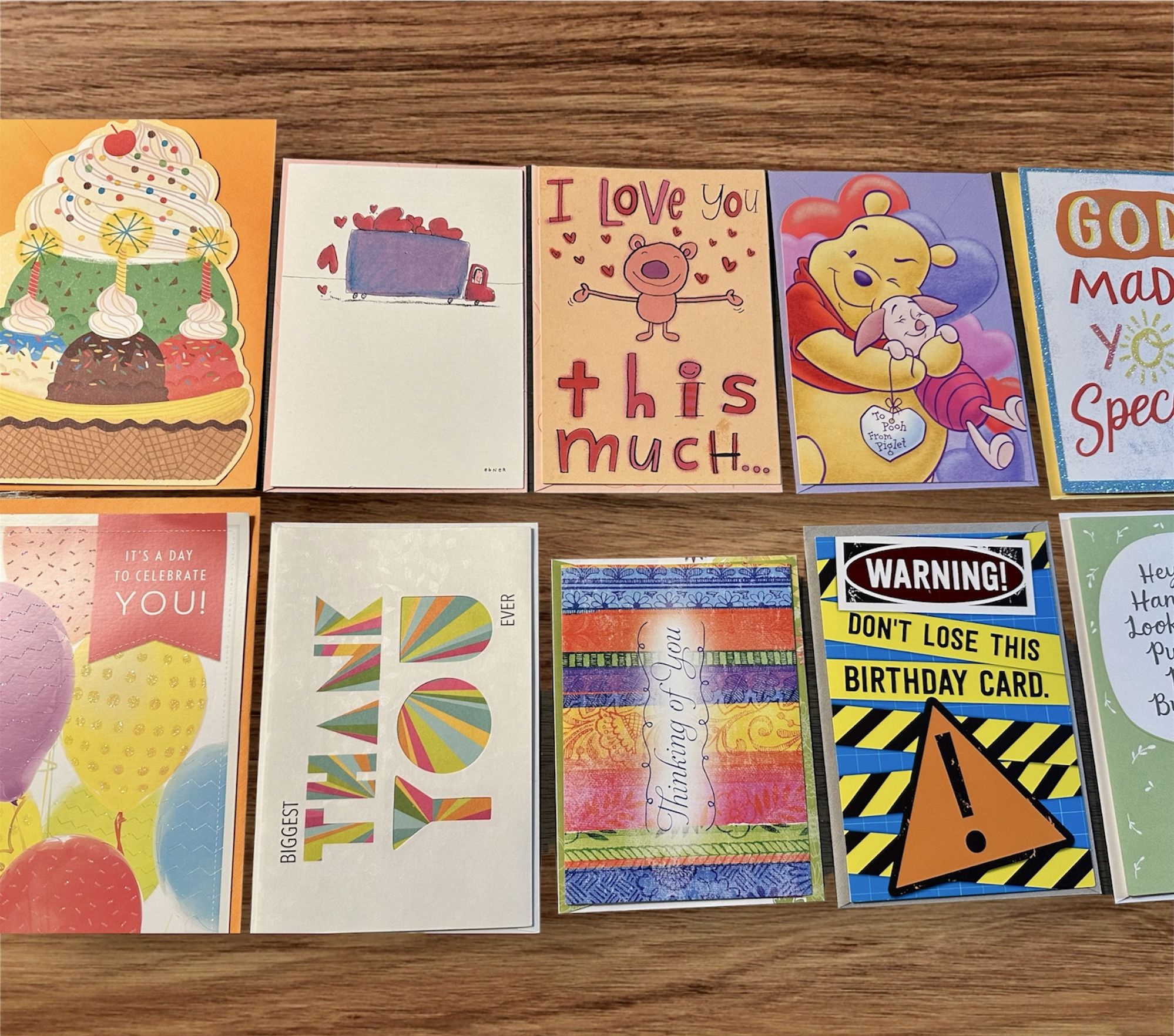 Set Of Greeting Cards (20) - Shipping Available 