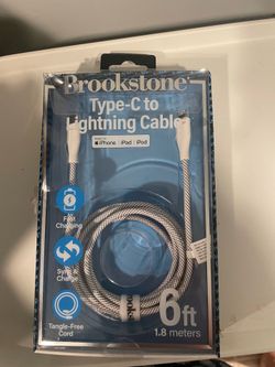 Brookstone Type C lighting Cable phone charger