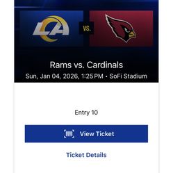 Rams Vs Arizona 