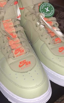 Nike Air Force 1 High Dual Air Olive Orange