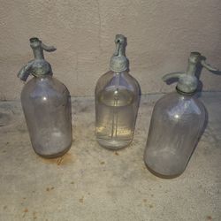 Vintage Seltzer Bottle Shasta Water