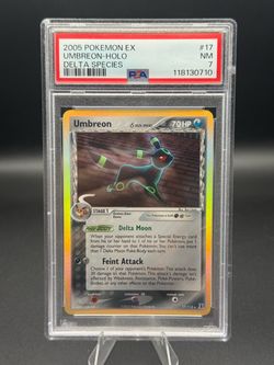 Umbreon 17/113 Holo Delta Species PSA 7 Pokemon