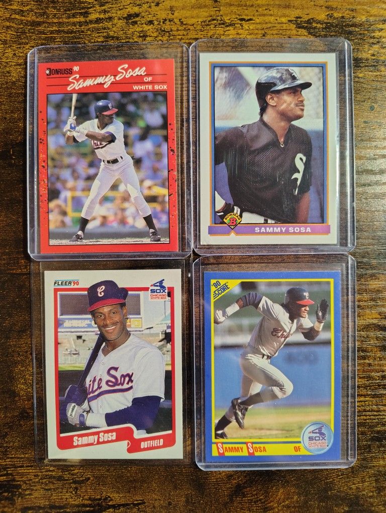 SAMMY SOSA BASEBALL CARD COLLECTION!!
