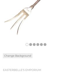 Gorham Sterling silver lemon fork Marked925