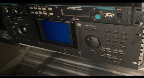 Technics WSA1R Acoustic Modeling Rack Synth + Peavey Pro-Fex MIDI Effects Processor