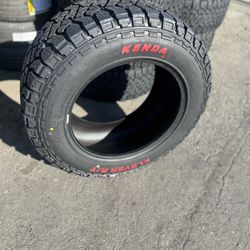 35x12.50R17. KENDA RT TIRES RED LETTERS