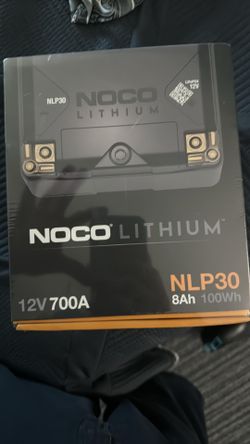 Noco Lithium 12v Battery