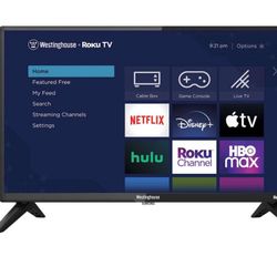 28’ Roku TV  With remote 