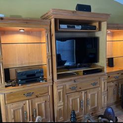 Pine Entertainment Center