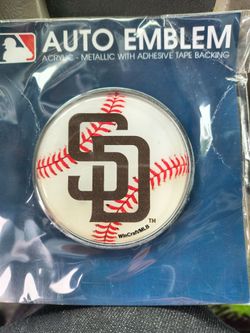 San Diego Padres auto emblem