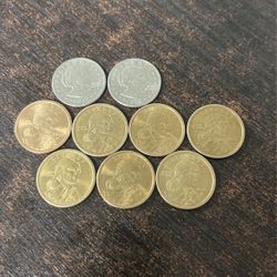 1979 Susan b Anthony / 2000 P Sacagawea Dollar Coins