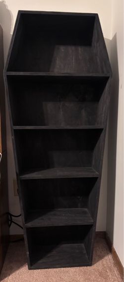 5ft Coffin Bookcase