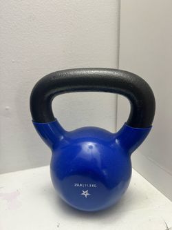 25 lbs kettlebell