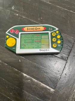 Excalibur Electronic Craps Handheld Game