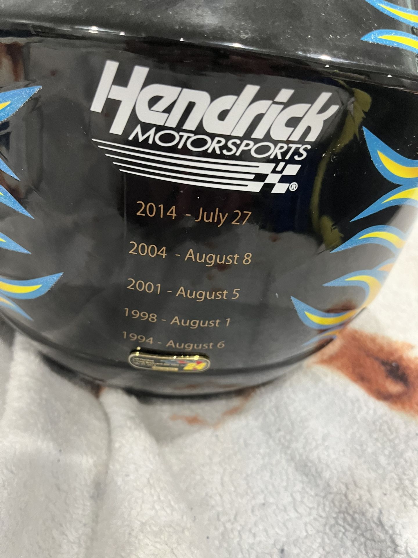Trade For Apple Watch Jeff Gordon Replica Helmet And Leather Jacket