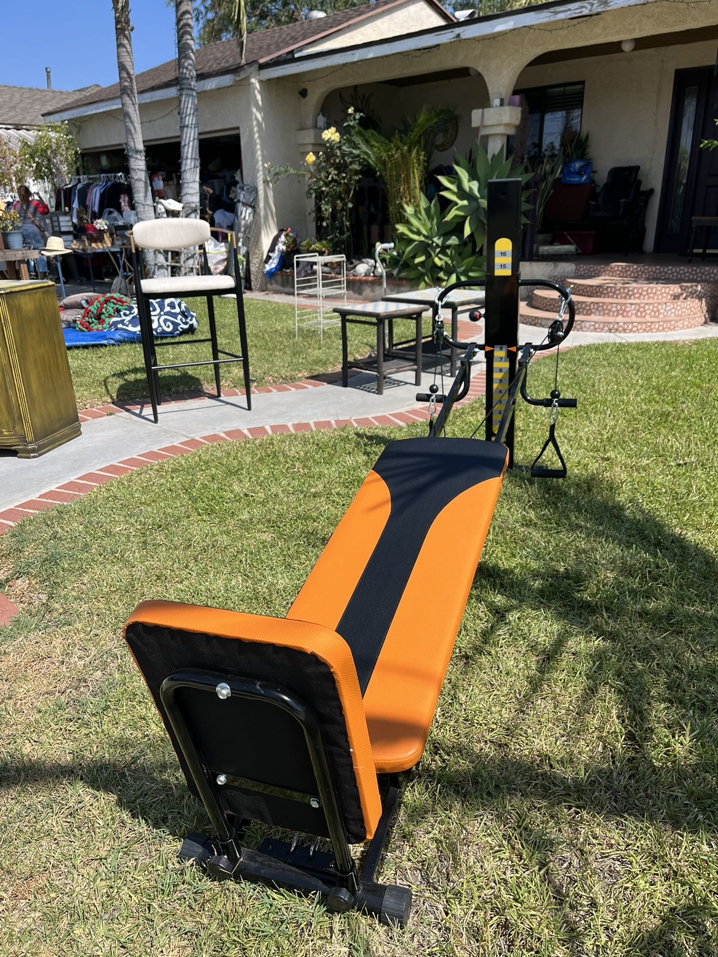 Exercise Machine, Used Once, Foldable For Easy Transportation