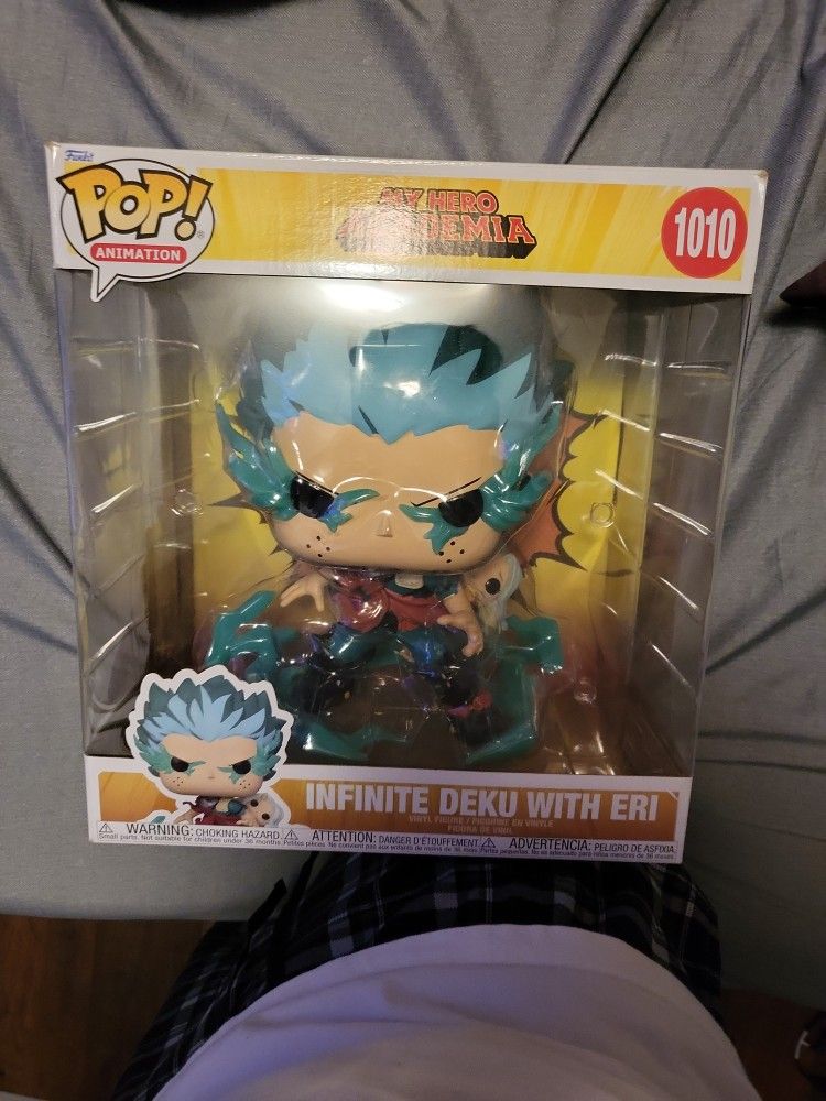 Funko Pop Jumbo Infinite Deku With Eri