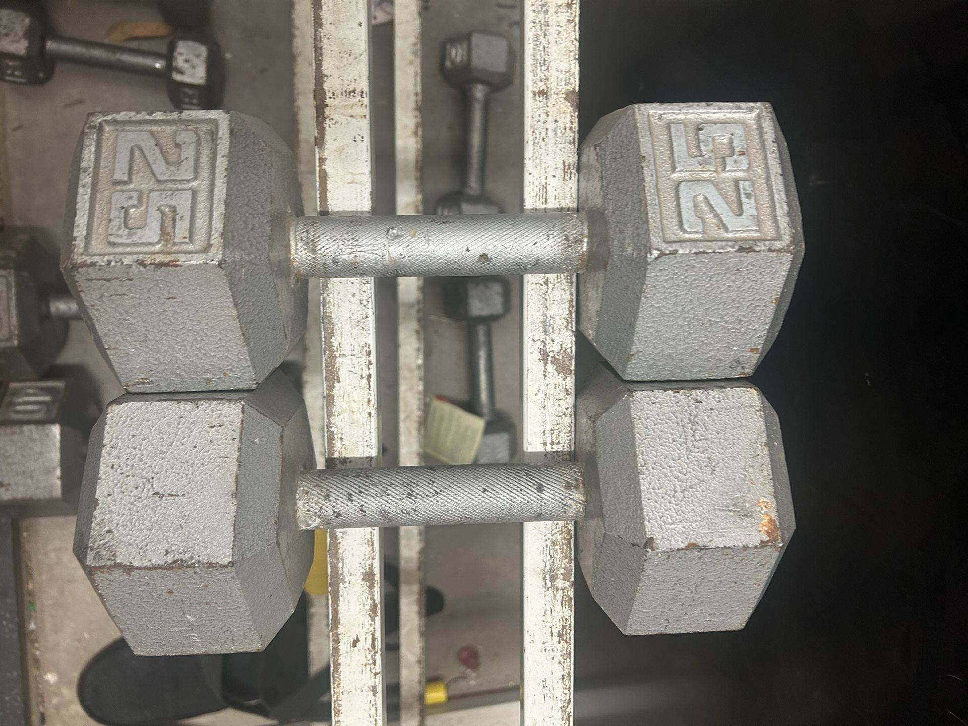 25 Lb Dumbell