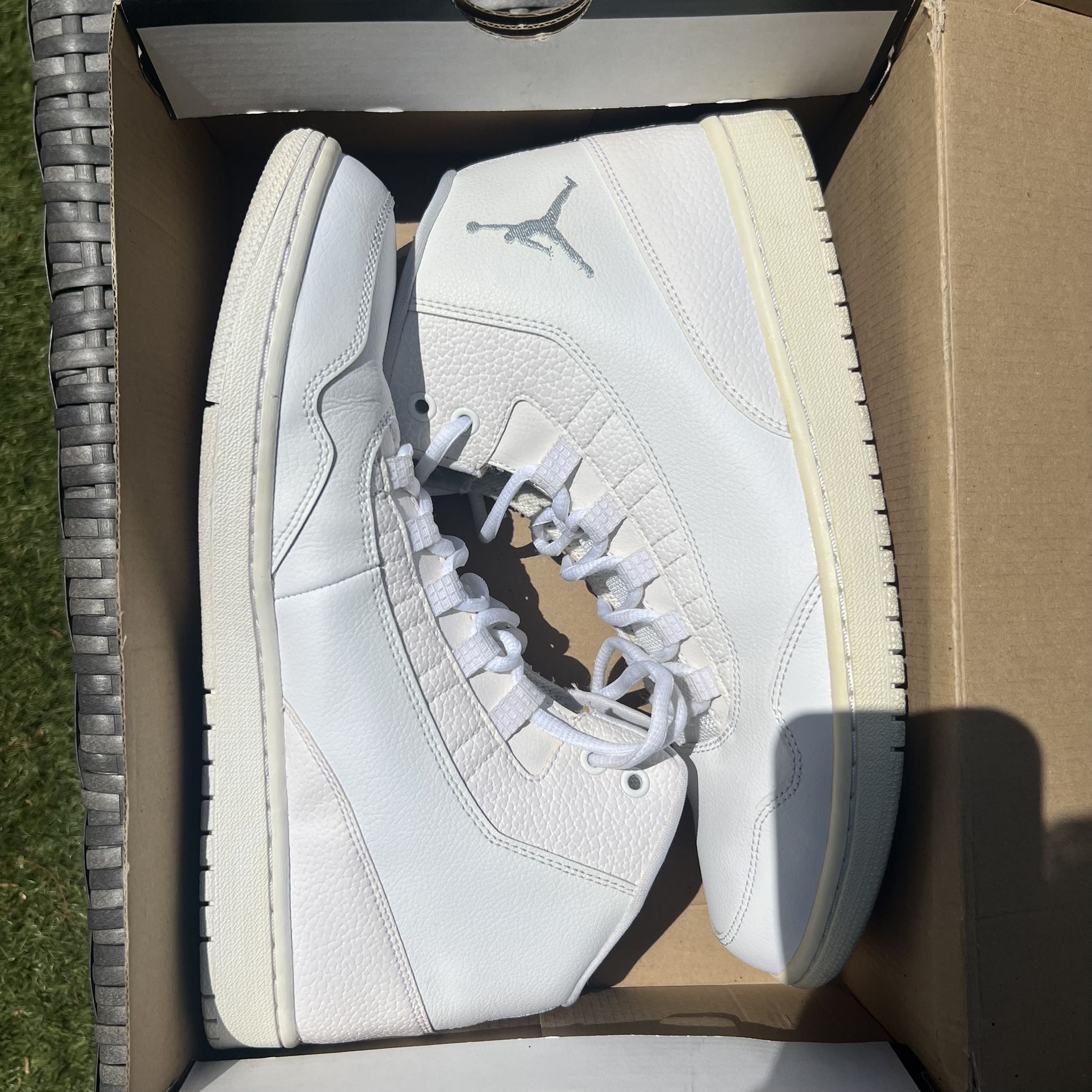 Jordan Executive Size 11.5 White/wolf Grey-white 820240-100
