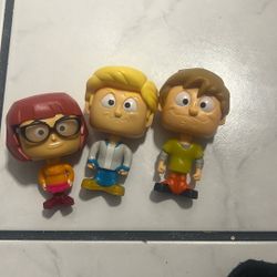 3 Scooby Doo toys from McDonald’s