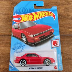 Hot Wheels Nissan Silvia S13 Red