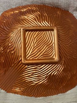 Vintage Turkish Akham Handmade Square Bowl