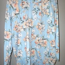 LuLaRoe Amber Floral Hoodie - Size 2X