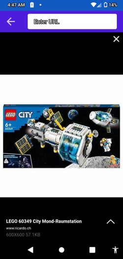 Lego City/Lunar Space Station Set/60349