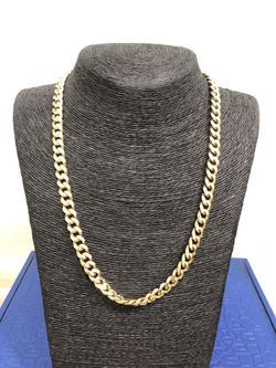 21.5” length Cuban 14k