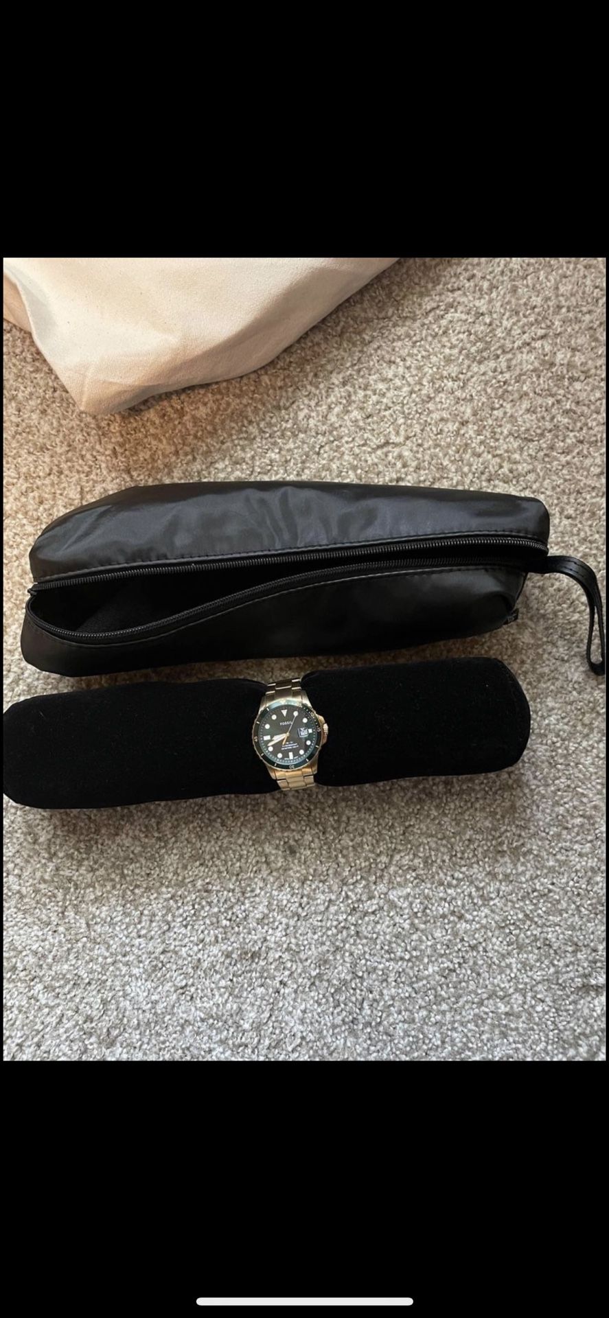 Water Resistant Watch and Bracelet Travel Bag