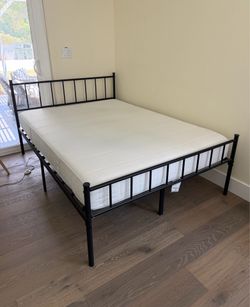 Full Bed Frame and Mattress