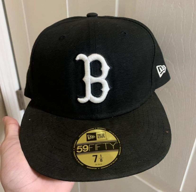 Boston Red Sox 59Fifty Black Fitted Hat