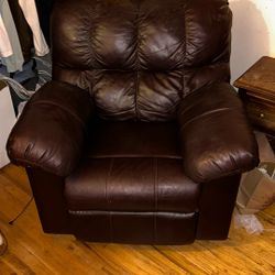 Leather Recliner 